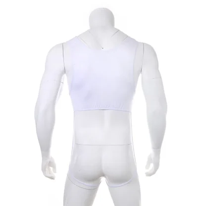Bodysuit with Backless and Open Crotch Design - Image 7