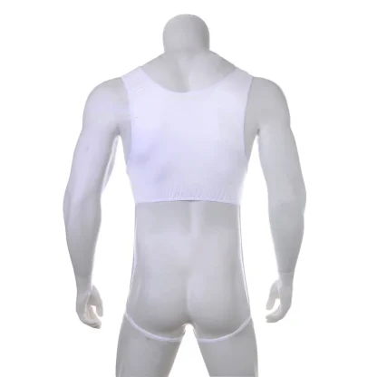 Bodysuit with Backless and Open Crotch Design - Image 5