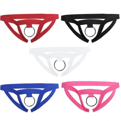Elastic Jockstrap with O-Ring Open Crotch - Image 8