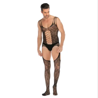Tight Seductive Fishnet Bodystocking - Image 4