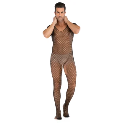 Tight Seductive Fishnet Bodystocking - Image 8