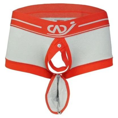 Open Crotch Boxer Brief with Snap Button - Image 6
