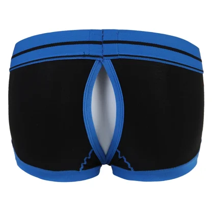 Open Crotch Boxer Brief with Snap Button - Image 9