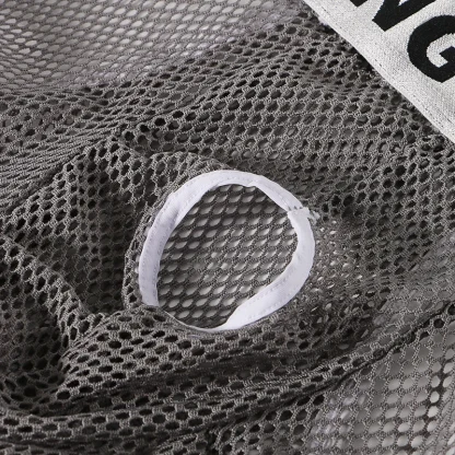 Mesh Boxer Brief with Side Cutout Decor - Image 7