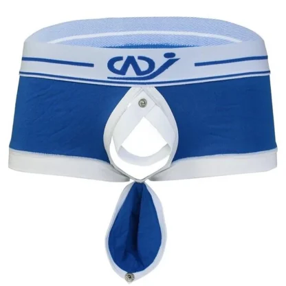 Open Crotch Boxer Brief with Snap Button - Image 2