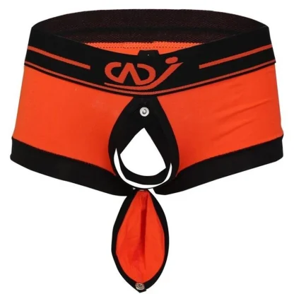 Open Crotch Boxer Brief with Snap Button - Image 5