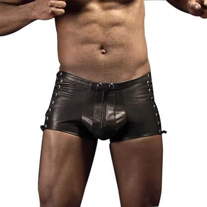 Boxer Brief with Lace-up Side Design - Image 9