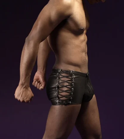 Boxer Brief with Lace-up Side Design - Image 6