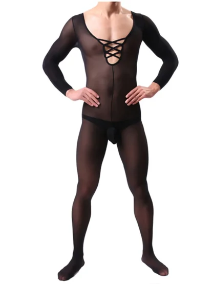 Tight Seductive Fishnet Bodystocking - Image 13