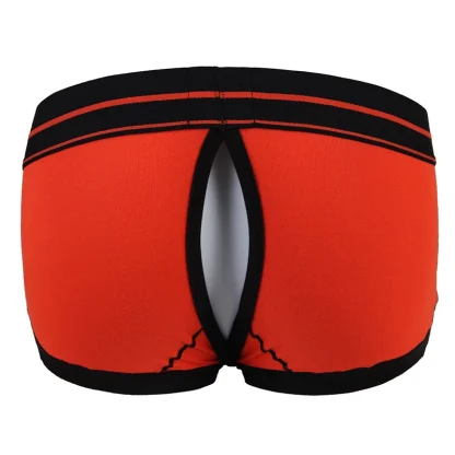 Open Crotch Boxer Brief with Snap Button - Image 7