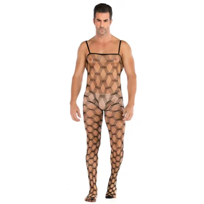 Tight Seductive Fishnet Bodystocking - Image 11