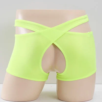 Tight Cutout Open Crotch Boxer Brief - Image 5