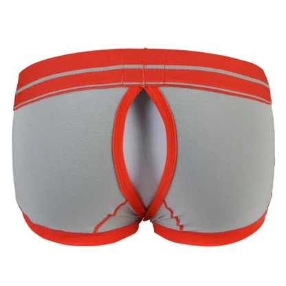 Open Crotch Boxer Brief with Snap Button - Image 11