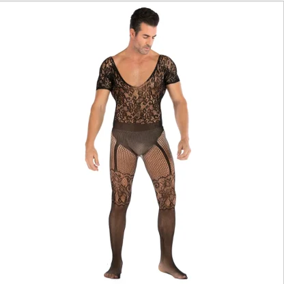Tight Seductive Fishnet Bodystocking - Image 9