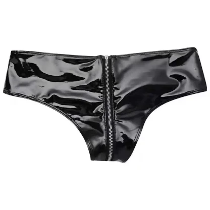 Low-rise Sleek Panty with Zip Crotch - Image 5