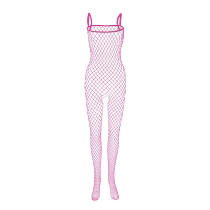 Fishnet Bodystocking with Open Crotch - Image 5