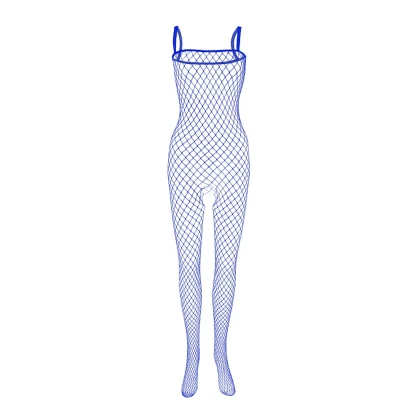 Fishnet Bodystocking with Open Crotch - Image 4