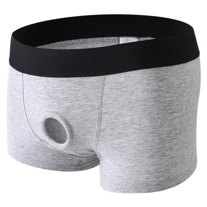 Round Crotchless Comfy Boxer Briefs - Image 4