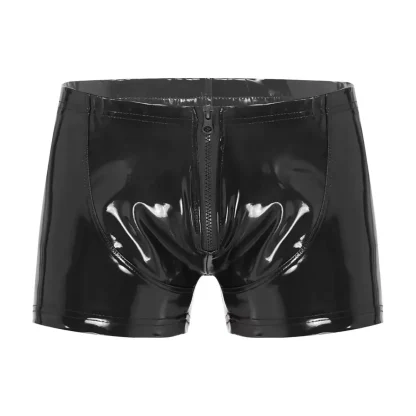 Plus Size Boxer Brief with Zip Crotch