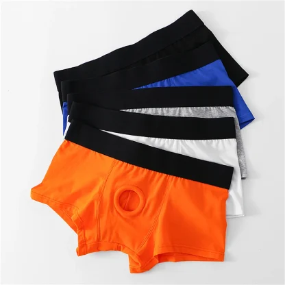 Round Crotchless Comfy Boxer Briefs - Image 13