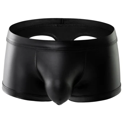 Open Back Boxer Brief with Shiny Finish - Image 5