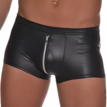 Sleek Boxer Brief with Zippered Crotch