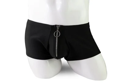 Zippered Crotch Low-rise Boxer Brief - Image 9