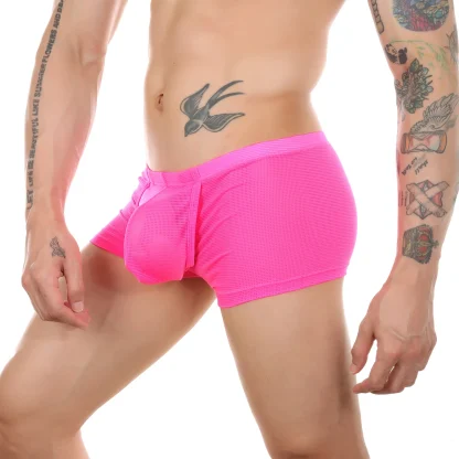 Open Crotch Boxer Brief with Breathable Mesh - Image 4
