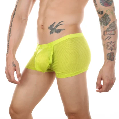 Open Crotch Boxer Brief with Breathable Mesh - Image 13