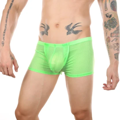 Open Crotch Boxer Brief with Breathable Mesh - Image 7