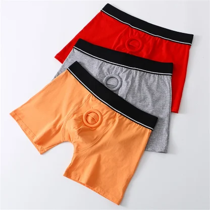 Comfortable Boxer Brief with Crotchless Design - Image 14