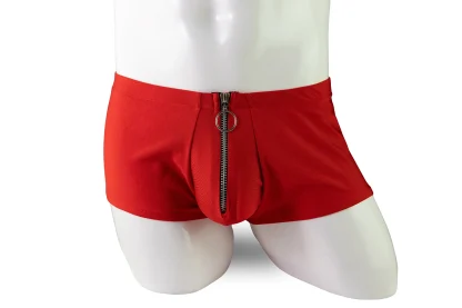 Zippered Crotch Low-rise Boxer Brief - Image 7